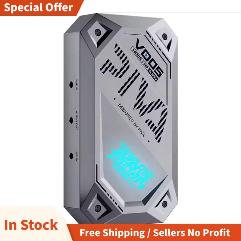 VD05 การ์ดจับภาพวิดีโอ 4K 60HZ เกม Live Stream Switcher Type-C USB3.0 HD สําหรับสตรีมมิ่ง Podcasting