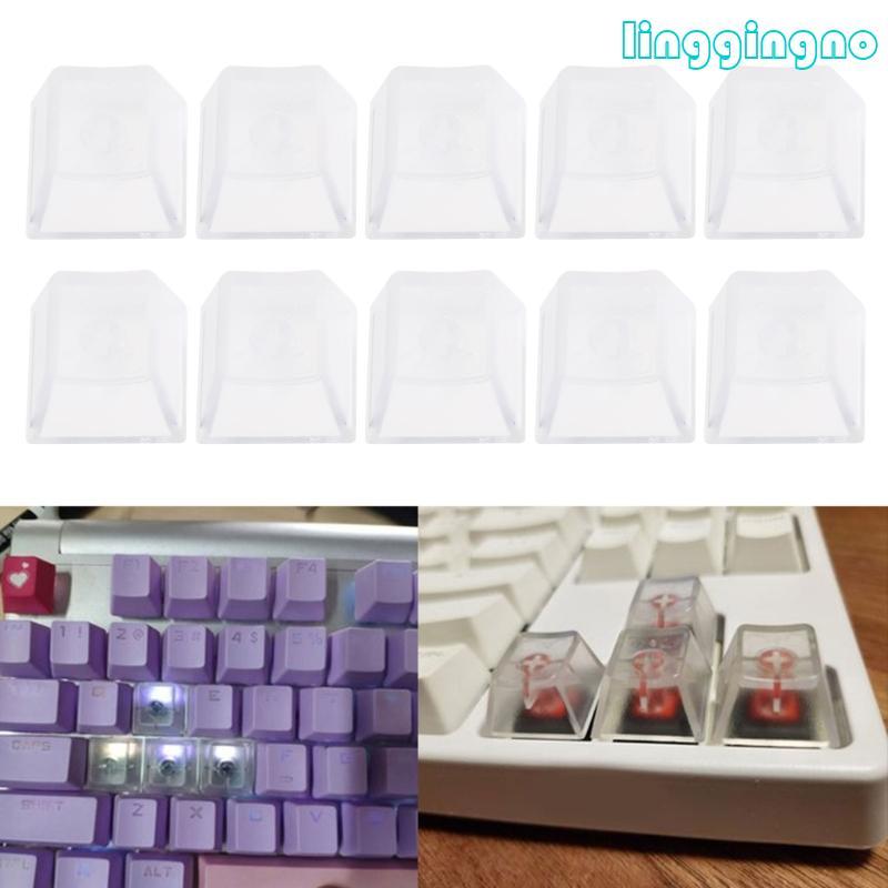 RR โปร่งใส Keycap R4 ความสูงหนา ABS Backlit Keycap ชุด Matte Backlit Keycap สําหรับคีย์บอร์ดแบบกลไก 