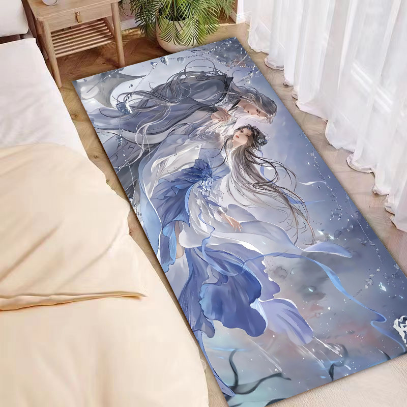 Xian Ni Wang Lin Li Muwan อะนิเมะพรมข้างเตียงพรมปูพื้นกันลื่น