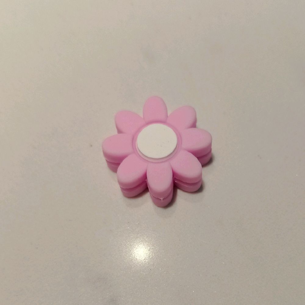 Dampener Tennis Damper ดอกทานตะวันนุ่มสีชมพู Tennis Damper Damper baby สีชมพู