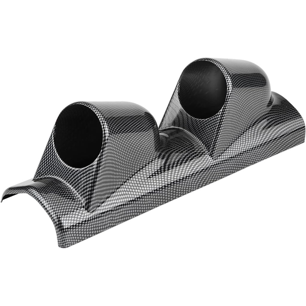 คาร์บอนไฟเบอร์ Universal Meter Gauge Pillar Mount Pod Holder Bracket Gauge Holder, สําหรับรถบรรทุกเร
