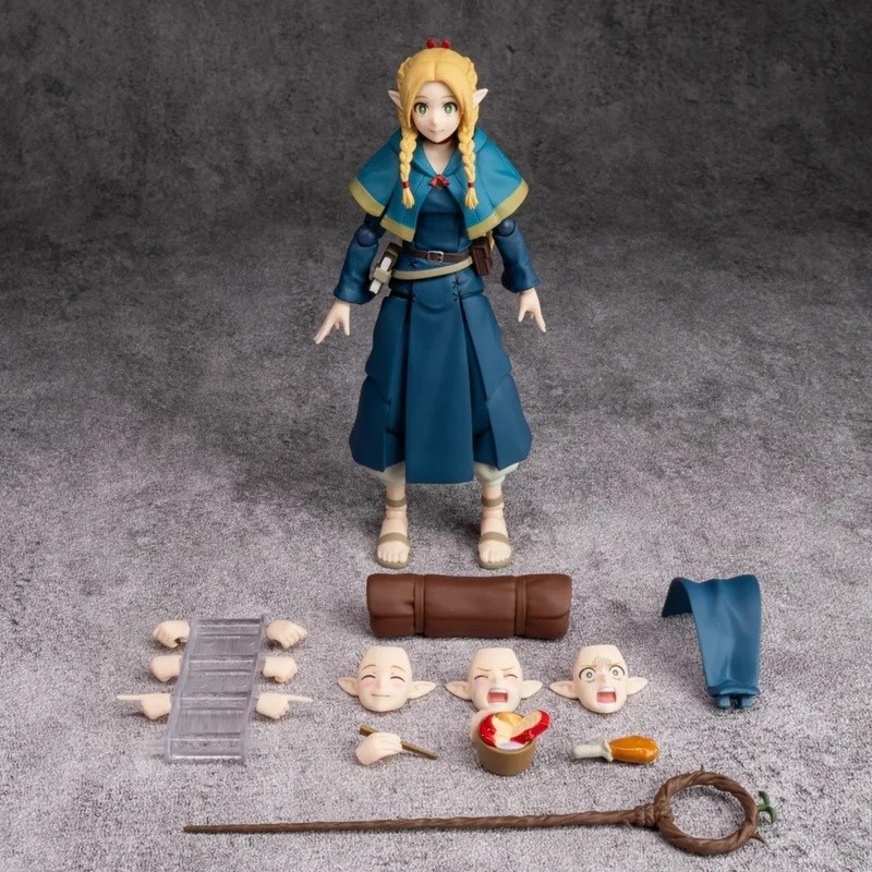 (recica) Figma 631 633 อร่อยใน Dungeon ใน meshi Marcille Laios ในสต็อกอะนิเมะ Action Collection Figures