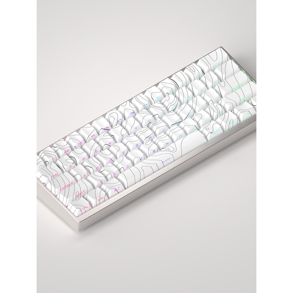 keycap ไฟลอด keycap อีทีซี. High-Line Keycap ด้านข้างแกะสลักโปร่งแสง wooting Keycap atk68 Keycap atk
