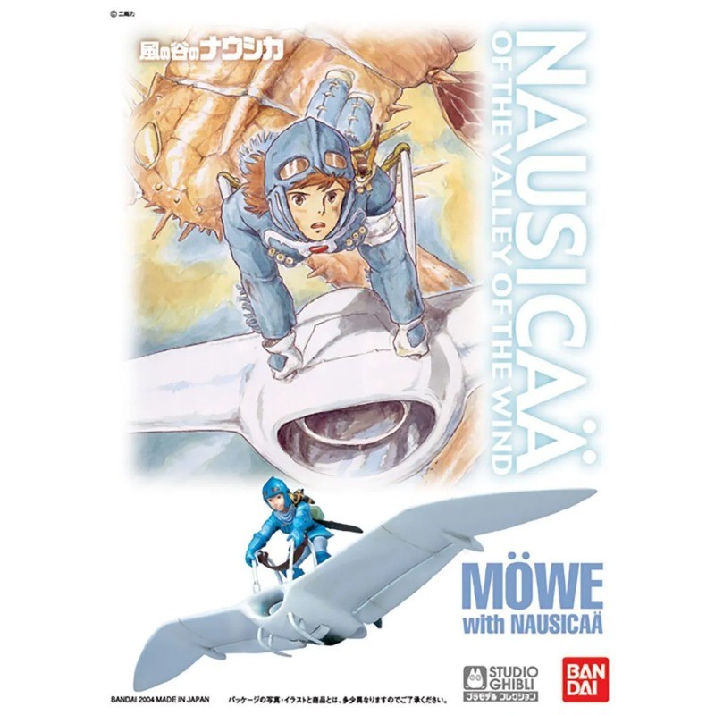 ♡Bandai Ghibli Hayao Miyazaki Valley of Wind 02 1/20 โมเดลประกอบปีกร่อน