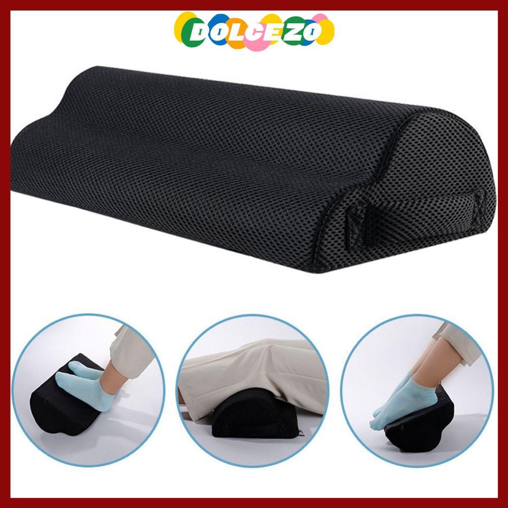 COD รองรับการหมอนเท้า DOLCEZO, ที่วางเท้าตามหลักสรีระศาสตร์ฟองน้ํา, หมอนรองเท้าสําหรับทํางานคอมพิวเตอร์โฮมออฟฟิศ
