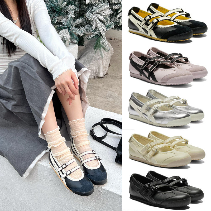 รองเท้าแมรี่Jane สตรี แฟชั่นรองเท้าแบน Tiger MO8T