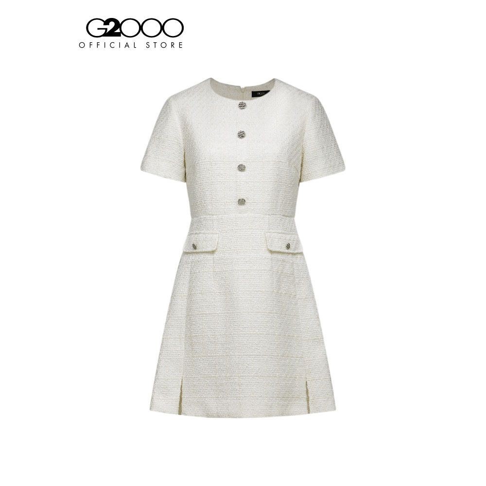 G2000 เดรสสำหรับผู้หญิง ทรง Fit & Flare Shape รุ่น 4623154602 OFF-WHITE