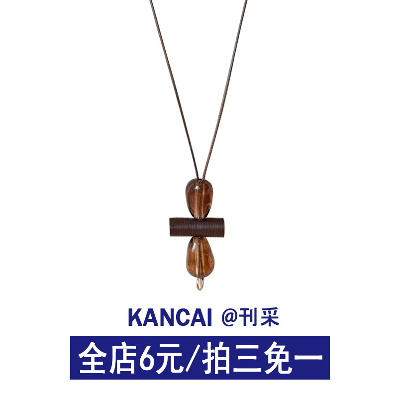 สร้อยคอ สร้อยคอยาว - Journal Collection- จีน Aesthetics Retro สร้อยคอยาวผู้หญิง 2025 สไตล์ใหม่ High-