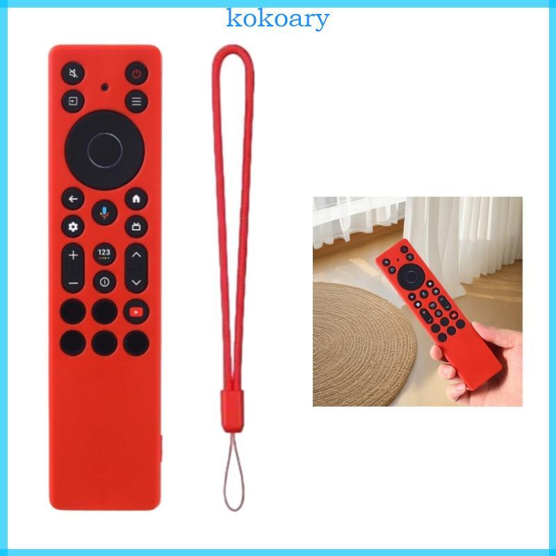 KOK ซิลิโคนกันกระแทก Remote Case Sleeve Protector พร้อม Lanyard Fit สําหรับ RC923A FMB1 RC813A FMB1 