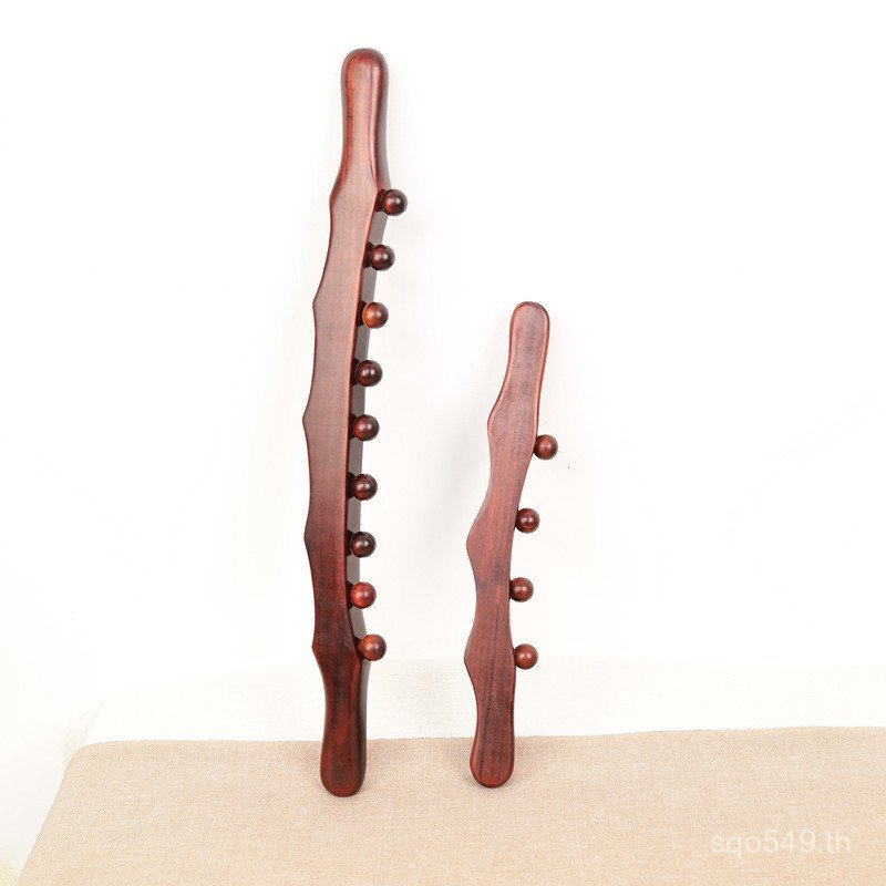 ไม้เนื้อแข็งติดขุดลอกสากลขูดกลิ้งเส้นเอ็นขาเที่ยงนวดเครื่องมือซาตินไหล่คอทั้งร่างกายไม้จันทน์สีแดงกล