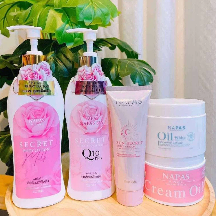Milk secret โลชั่นนมหอม /กันแดด /คิวเท็น / โลชั่นชุปเปอร์เอสวัน *แบรนด์นภัส (1ชิ้น)