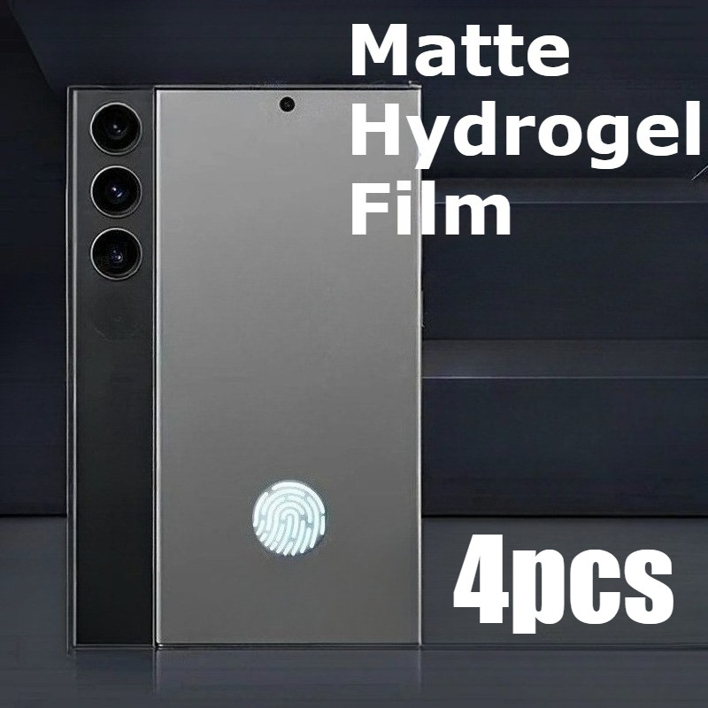 4PCS Matte Frosted Hydrogel ฟิล์มสําหรับ LG Stylo กํามะหยี่ G8X K22 K40S K50 K62 K42 K71 Q51 Q61 K61