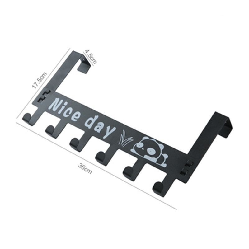 Sanli ที่แขวนของหลังบานประตู เพื่อแขวนเก็บของใช้ทั่วไป ผลิตจาก เหล็กเคลือบสี - รูปที่ 7