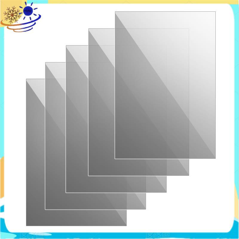 Linear Polarizer Film LCD/LED Polarized Filter Polarizing Film Sheet for Polarization Photograph 5PC