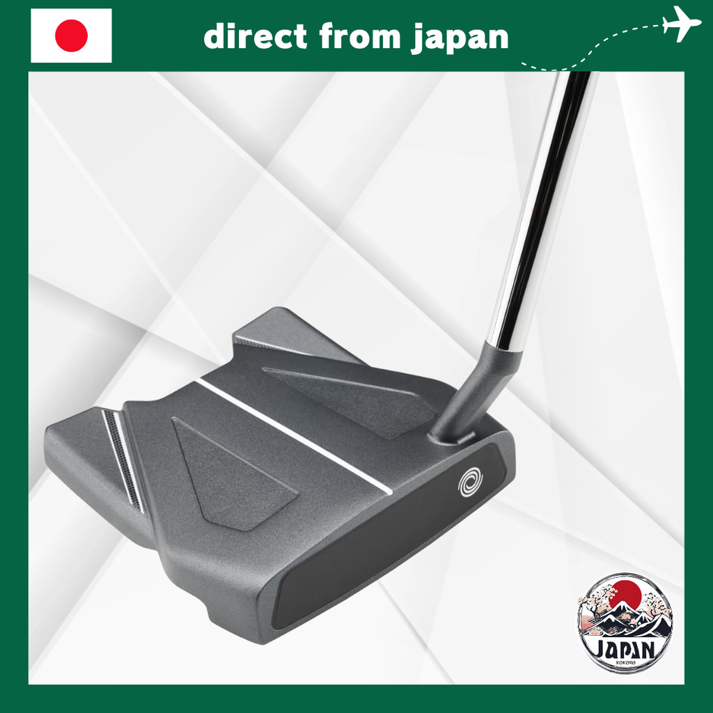 Odyssey DFX 25 TEN Short Slant Putter – Soft Feel Insert Precision Mallet, Loft 3°