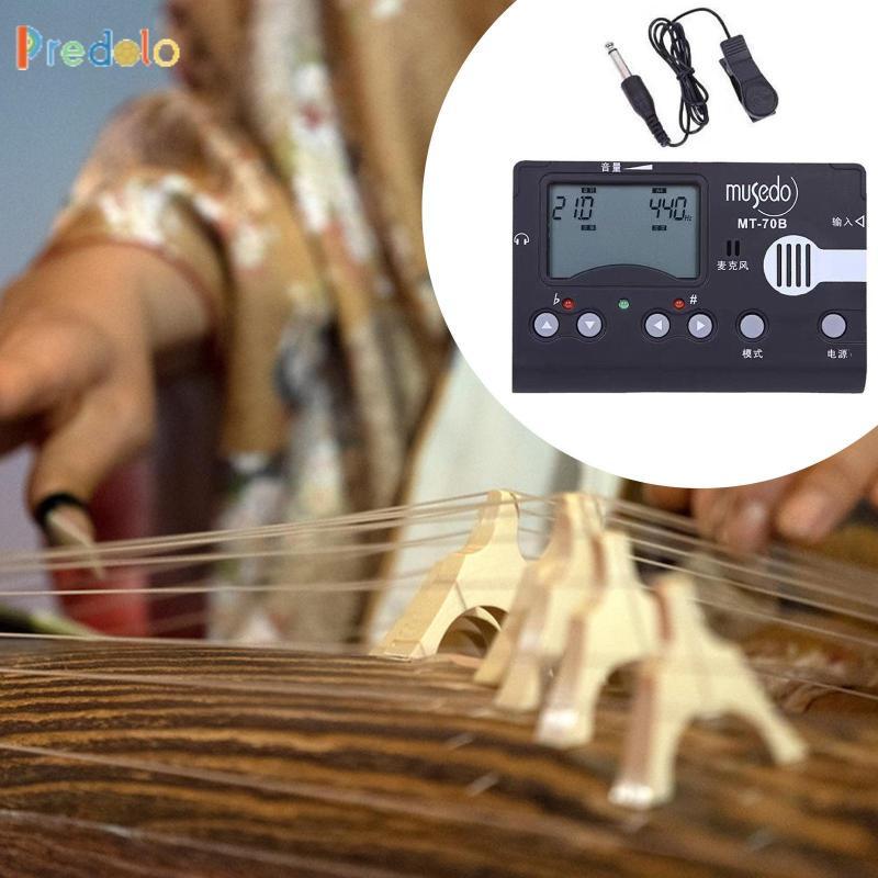 [Predolo] Metronome Tuner เครื่องกําเนิดไฟฟ้าโทนน้ําหนักเบาสําหรับผู้เล่นมืออาชีพของ Guzheng