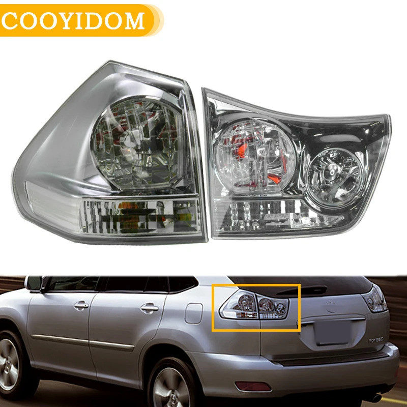ไฟเลี้ยวเบรคหยุดสําหรับ Lexus RX350 RX330 2004-2009 ไฟท้ายด้านหลังย้อนกลับไฟท้าย 81580-0E010 81590-0