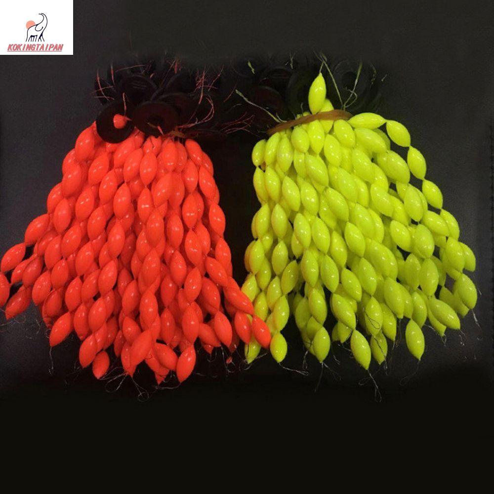 KOKINGTAIPAN String ประเภทตกปลาลอยตกปลาอุปกรณ์ตกปลาตกปลาทุ่นลอยถั่วรูปไข่ตกปลาลอยรูปไข่ Stopper สายต