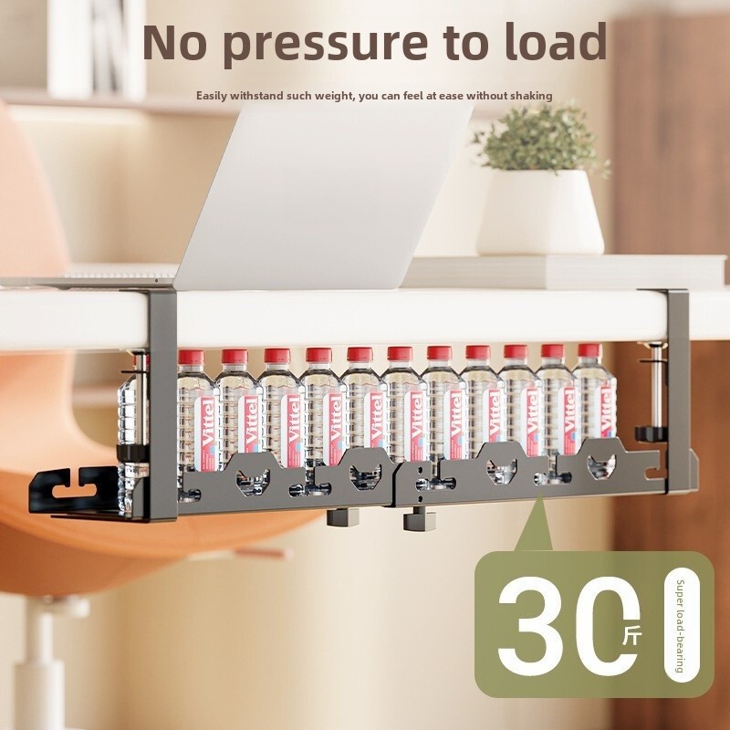 Under Desk Cable Management Tray No Drill Steel Desk Cable Organizers Wire Management Tray Cable Man