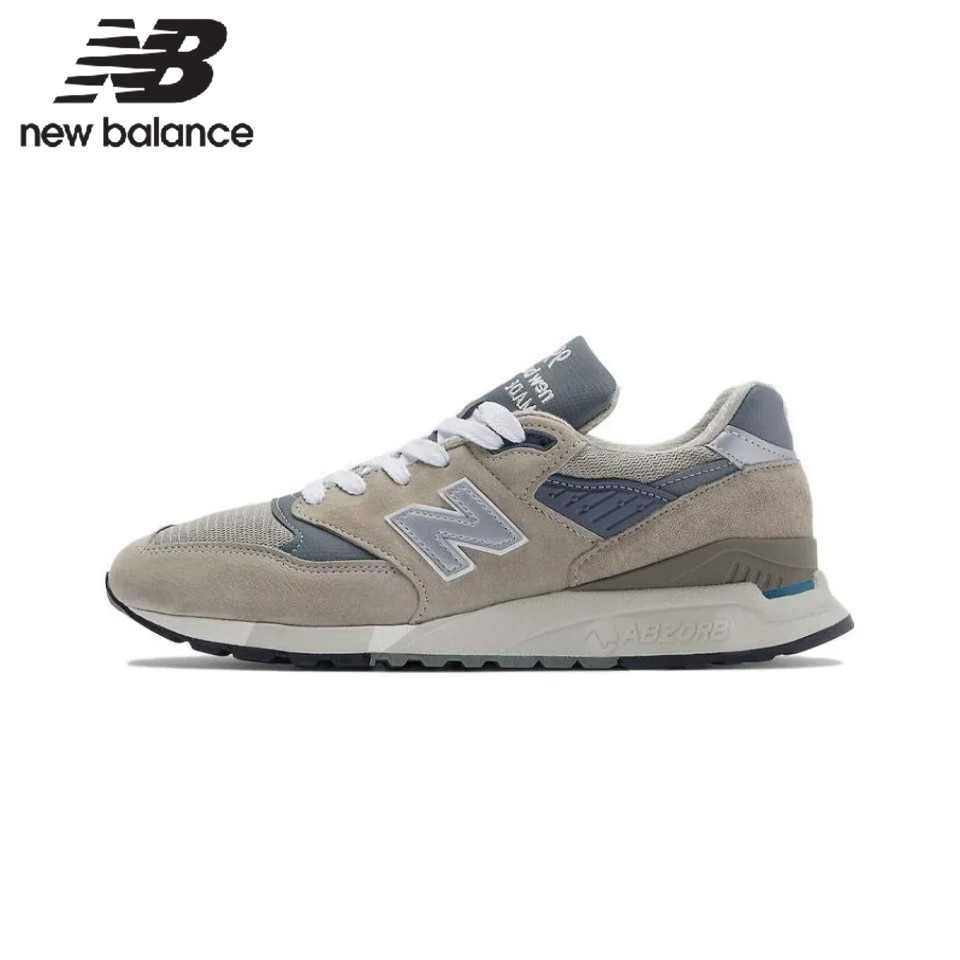 【ของแท้ 100%】New Balance NB 998 U998GR  Unisex Sneakers