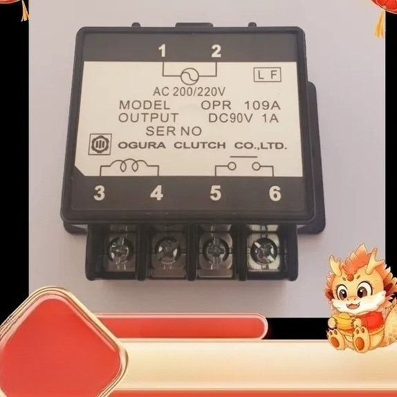 หม้อแปลงเพาเวอร์ OGURA รุ่น OPR-109A-109F / คลัตช์ผงแม่เหล็กพร้อมเรกติไฟเออร์ (ญี่ปุ่น)