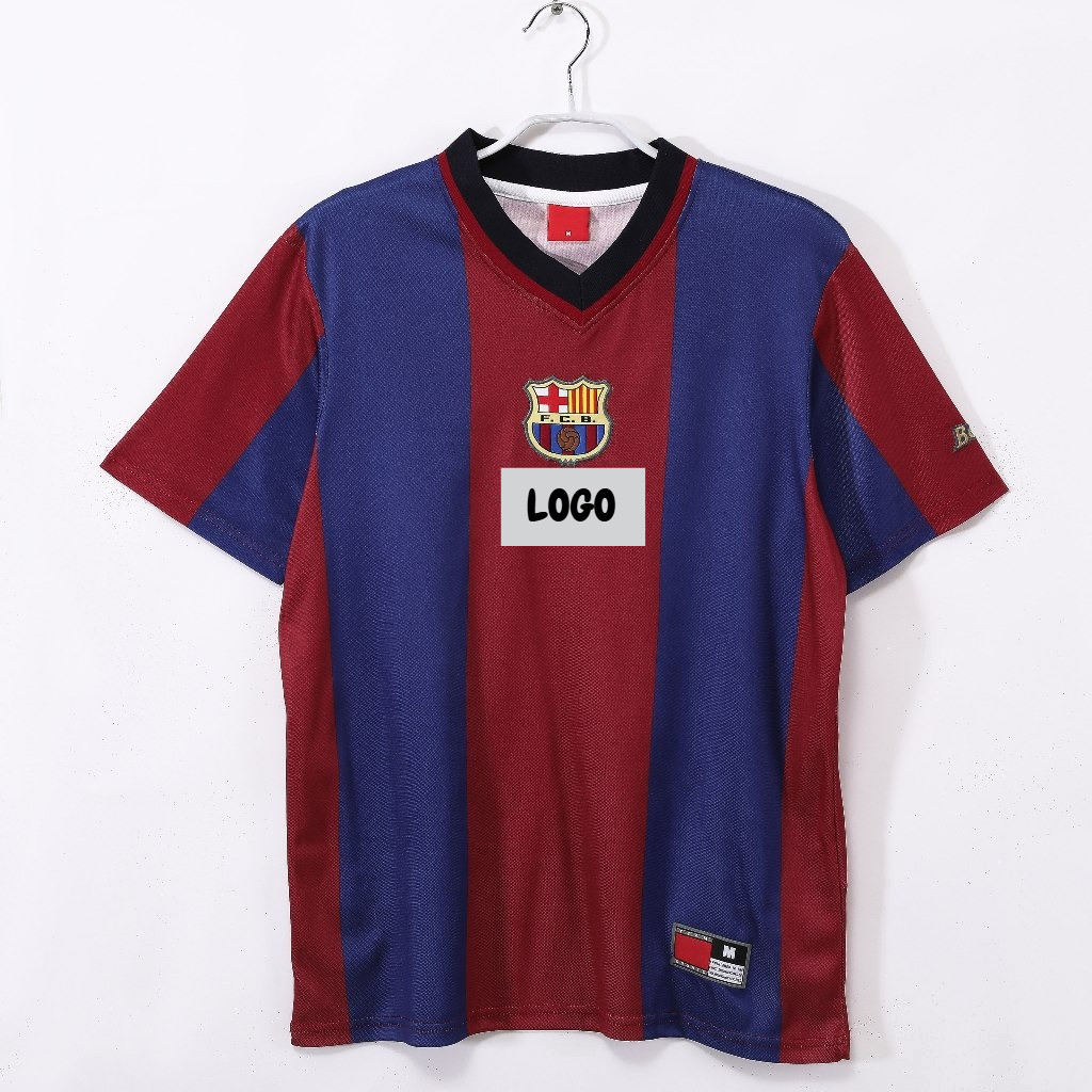 #B 98-99 Home Away Retro Soccer Jersey Football #RIVALDO #FIGO