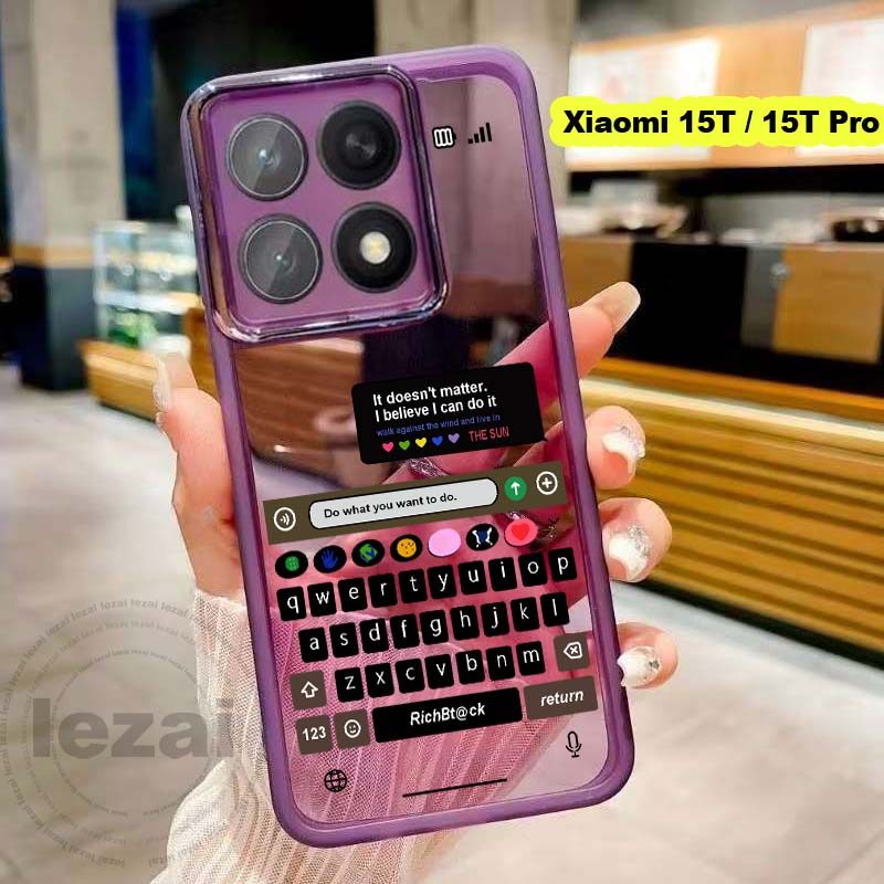 เคสXiaomi 15T Pro 15 T 15TPro 15ProเคสXiaomi15T Pro Xiaomi15TPro กรณีกล่องนุ่มกันกระแทก Clear ฝาหลัง