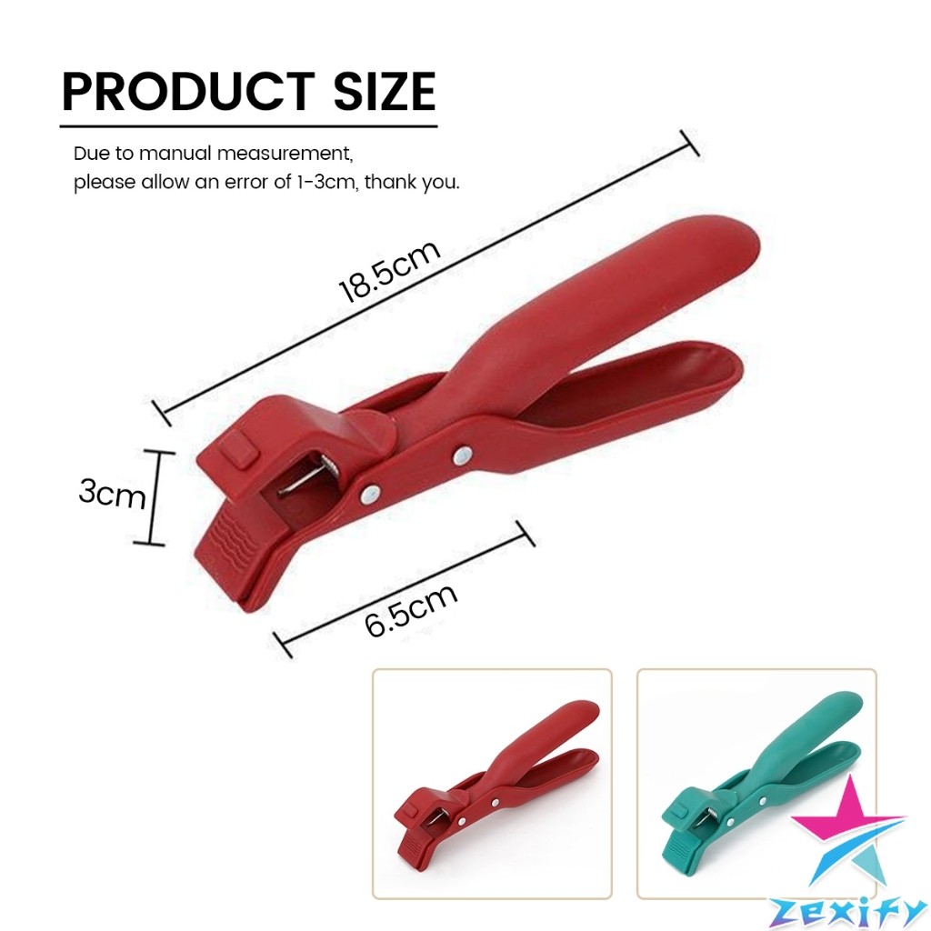 ZXF คีมคีบหม้อร้อน ที่จับจานร้อน ที่คีบจานร้อน อุปกรณ์ครัว หนีบแน่นไม่หลุด Bowl Clip - รูปที่ 6
