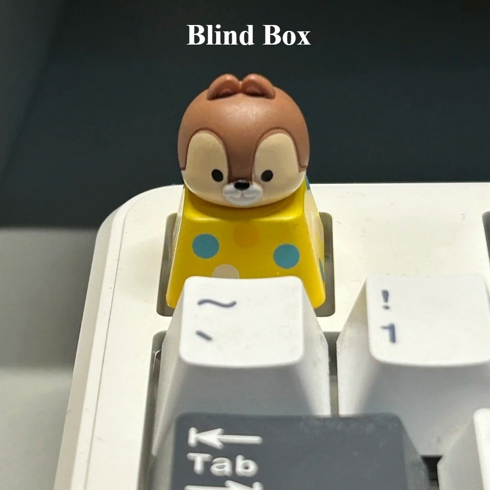Disney Blind Box 3D MX Switch Keycap น่ารัก การ์ตูน Tigger Goofy Pooh Bear Piglet Eeyore Minnie Mouse Mickey Mouse DIY Personalized