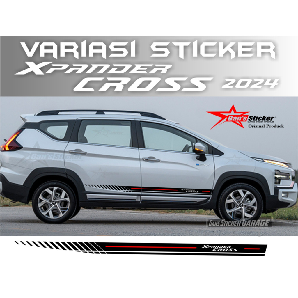 สติ๊กเกอร์ GNSTICKER MITSUBISHI XPANDER CROSS 2024 ALL NEW XPANDER CROSS