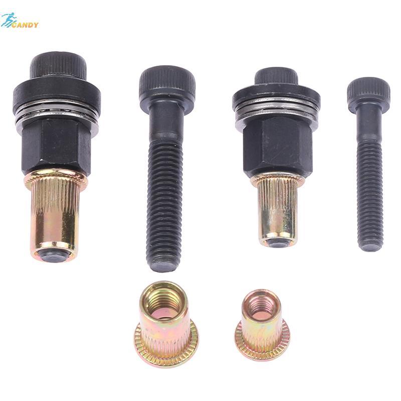 NDY M6 M8 Rivet Nut s คู่มือ Riveter คอลัมน์สแตนเลสหกเหลี่ยมถั่ว AM6SS AM8SS DIY เจาะ Rivet ด้านนอกห