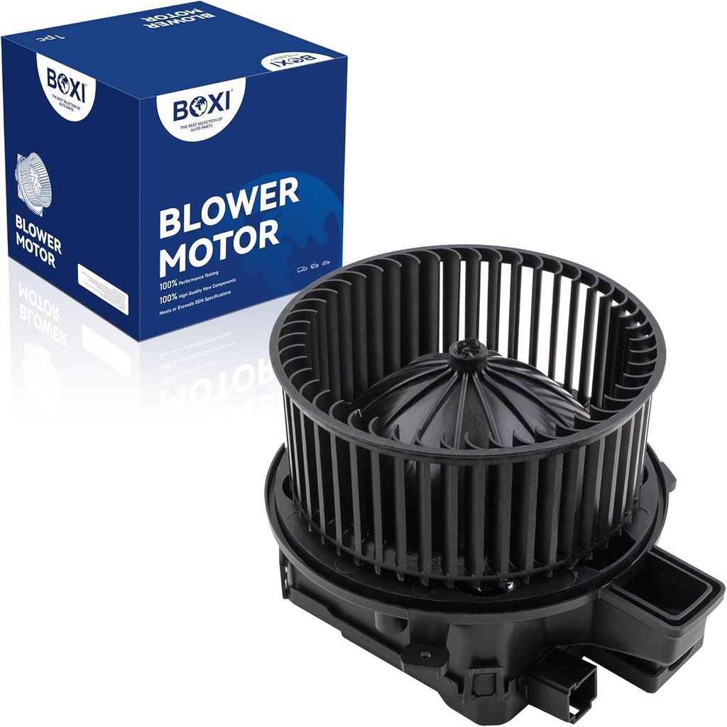 BOXI 700348 ด้านหน้า HVAC เครื่องทําความร้อน Brushless Blower มอเตอร์เหมาะสําหรับ Audi 2017-2023 A4 