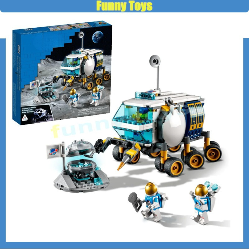 60348,Lunar Roving Vehicle,บล็อกตัวต่อ,ของเล่นเพื่อการศึกษาสํารวจอวกาศสําหรับเด็ก
