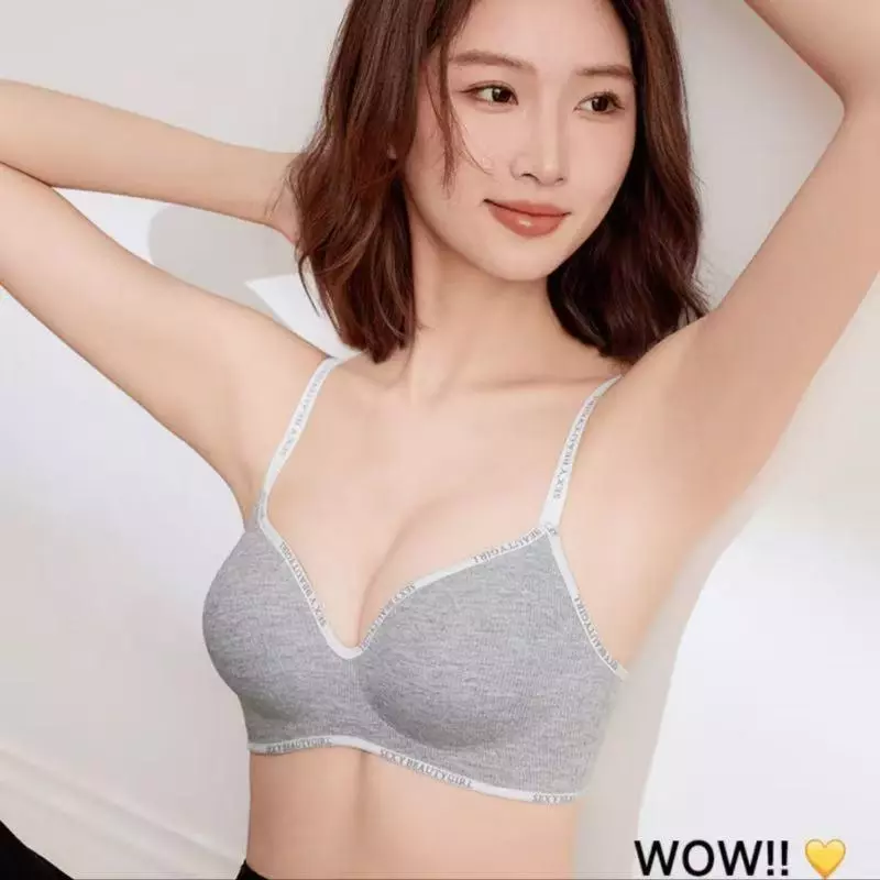 ยกทรงแบบดัน, บราไร้โครงไม่มีแหวนเหล็ก, บราลายตัวอักษร, การสนับสนุนที่นุ่มนวล, ป้องกันการหย่อนคล้อย,
