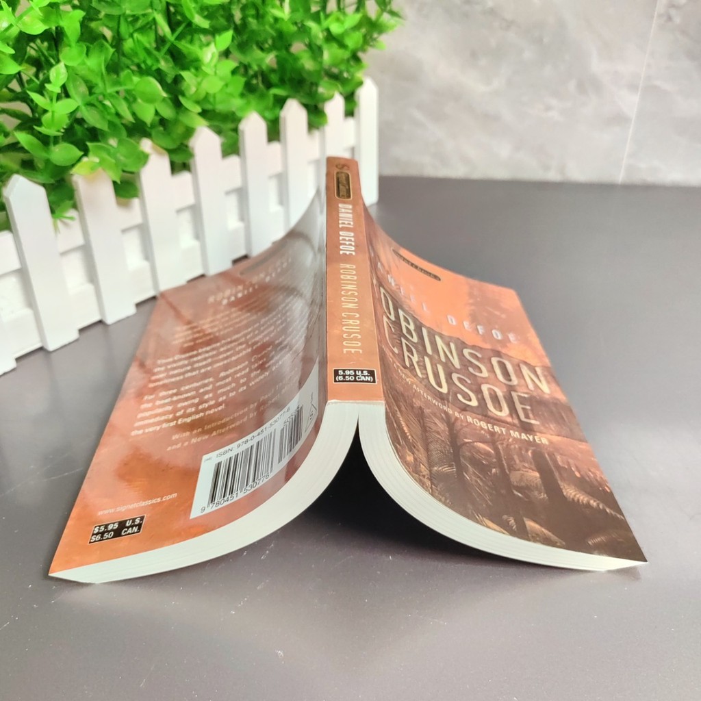 Lubinson Crusoe นวนิยายเวอร์ชันภาษาอังกฤษ Robinson Crusoe Daniel Difu