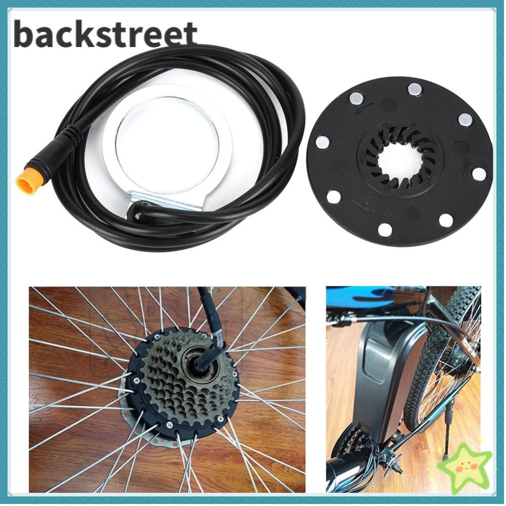 BACKSTAGEREETDV Pedal Assist Sensor, 90 ซม.ความยาว 3 Pin Ebike Power Sensor, ทนทาน 24/36/48V 8 แม่เห