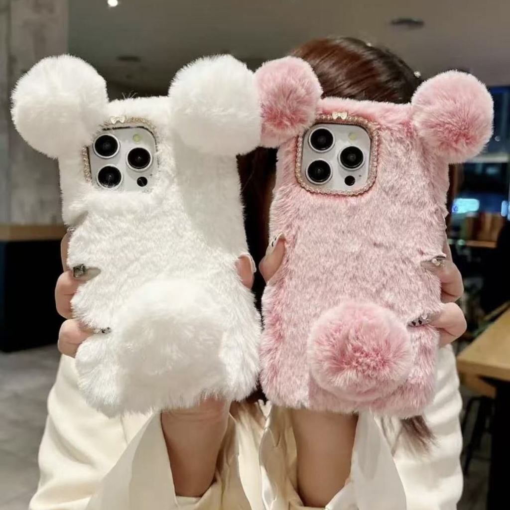 สินค้าใหม่พร้อมสต็อกแพนด้าน่ารักเหมาะสําหรับ Meitu M8 เคสโทรศัพท์ตุ๊กตา Meitu T8 เคสป้องกันฤดูใบไม้ร