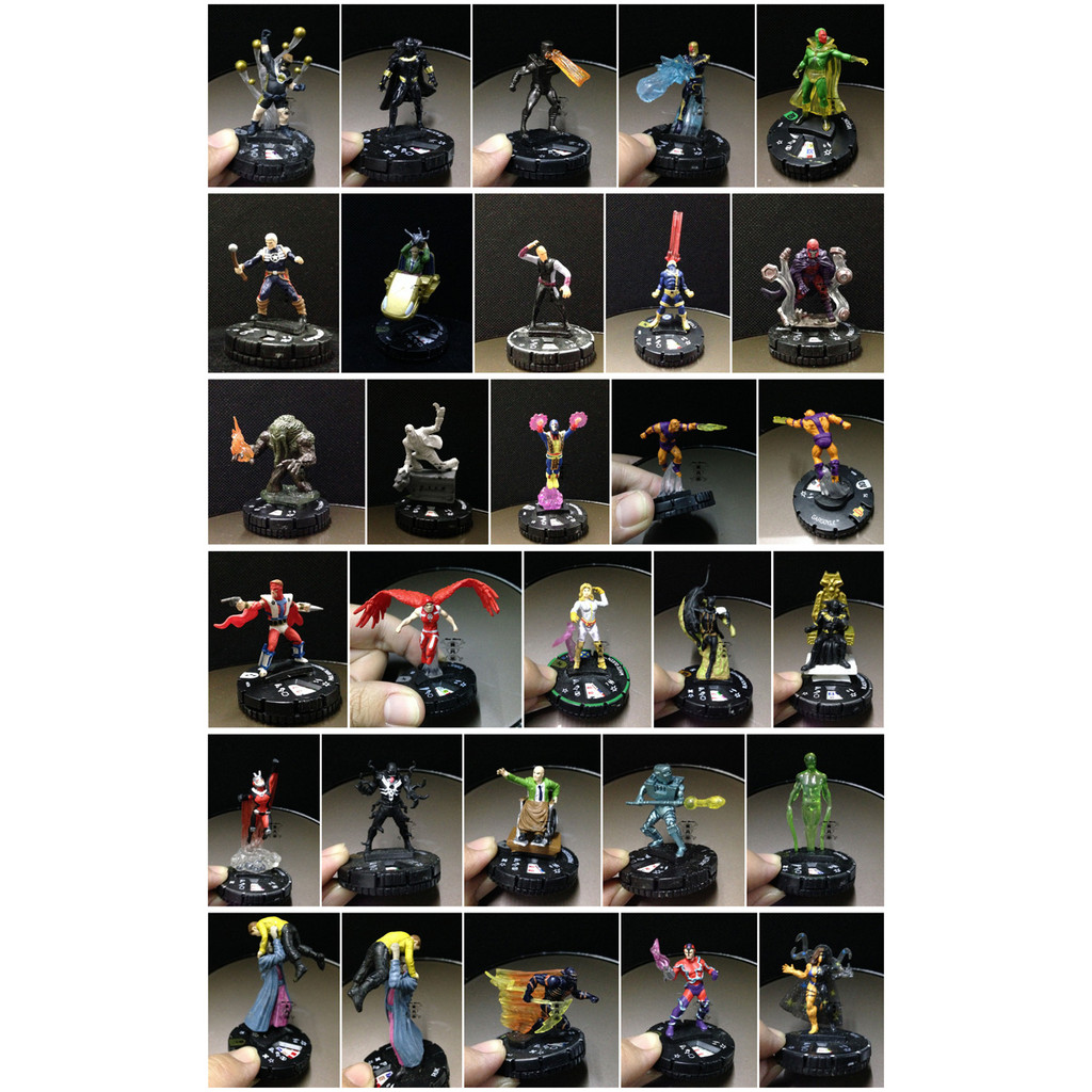 Wisdom Heroclix Marvel War Chess Board Game X-Men Avengers Iron Man Thunder God