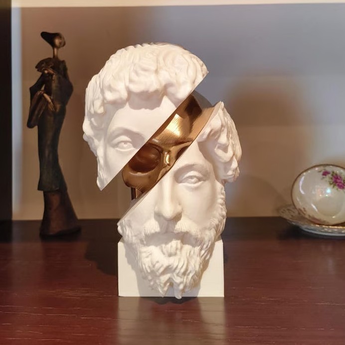 Marcus Aurelius Memento Mori | กะโหลกถอดได้