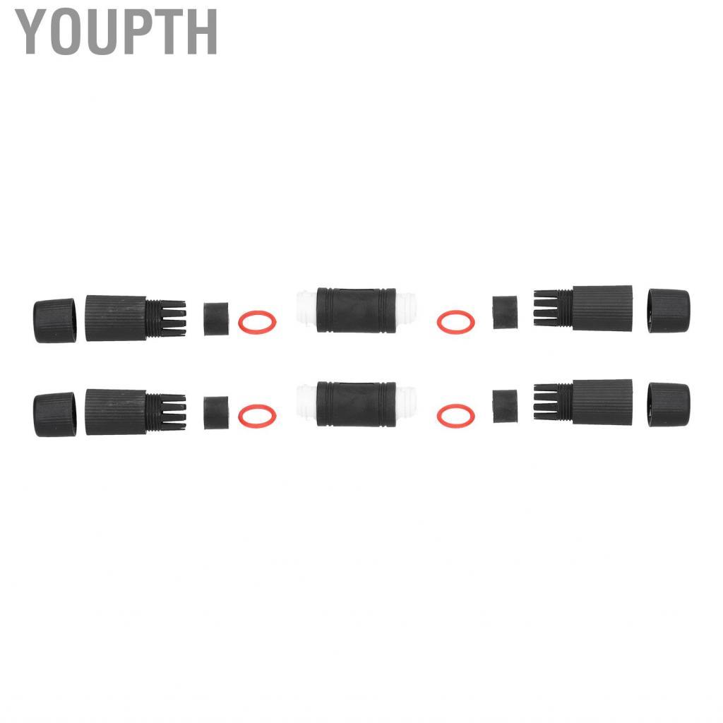Youpth กลางแจ้ง LAN Connector Coupler กันน้ำ CAT6 CAT5E CAT5 IP67 คู่สำหรับ Cat 6 สายเคเบิลเครือข่าย