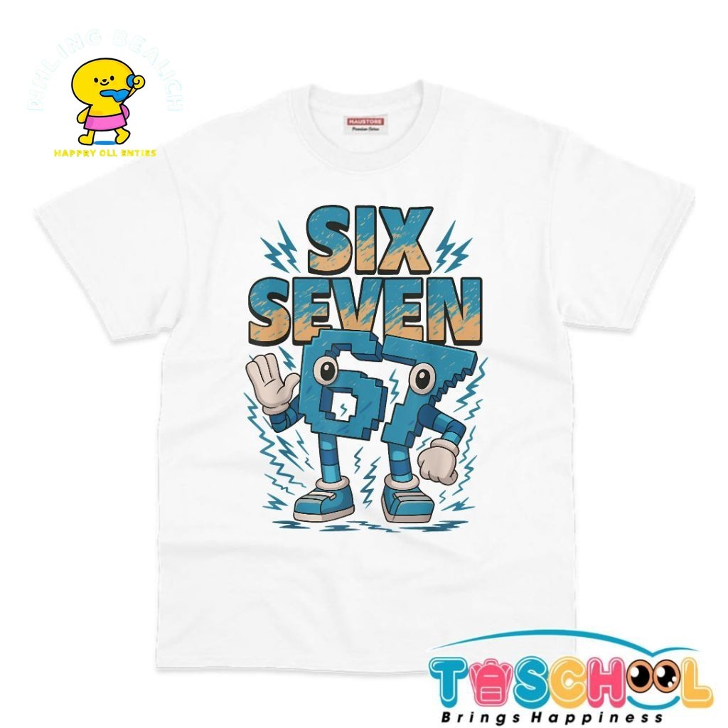 เสื้อยืดลูซี่แบรดด็อก 67 ขนาดสากล ทำจากผ้าฝ้ายแท้ ระบายอากาศได้ดี