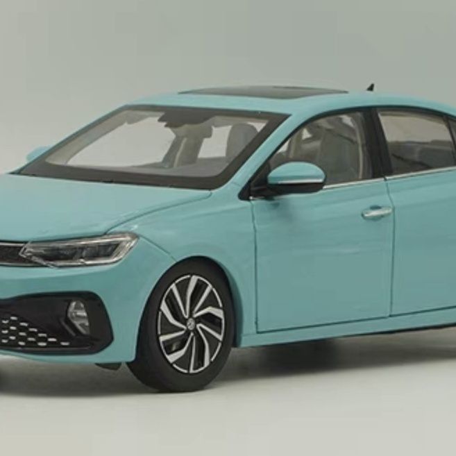 โรงงานเดิม 1/18 Lavida Volkswagen Lavida Cutie XR รถรุ่น Lavida XR โมเดลรถโลหะผสม