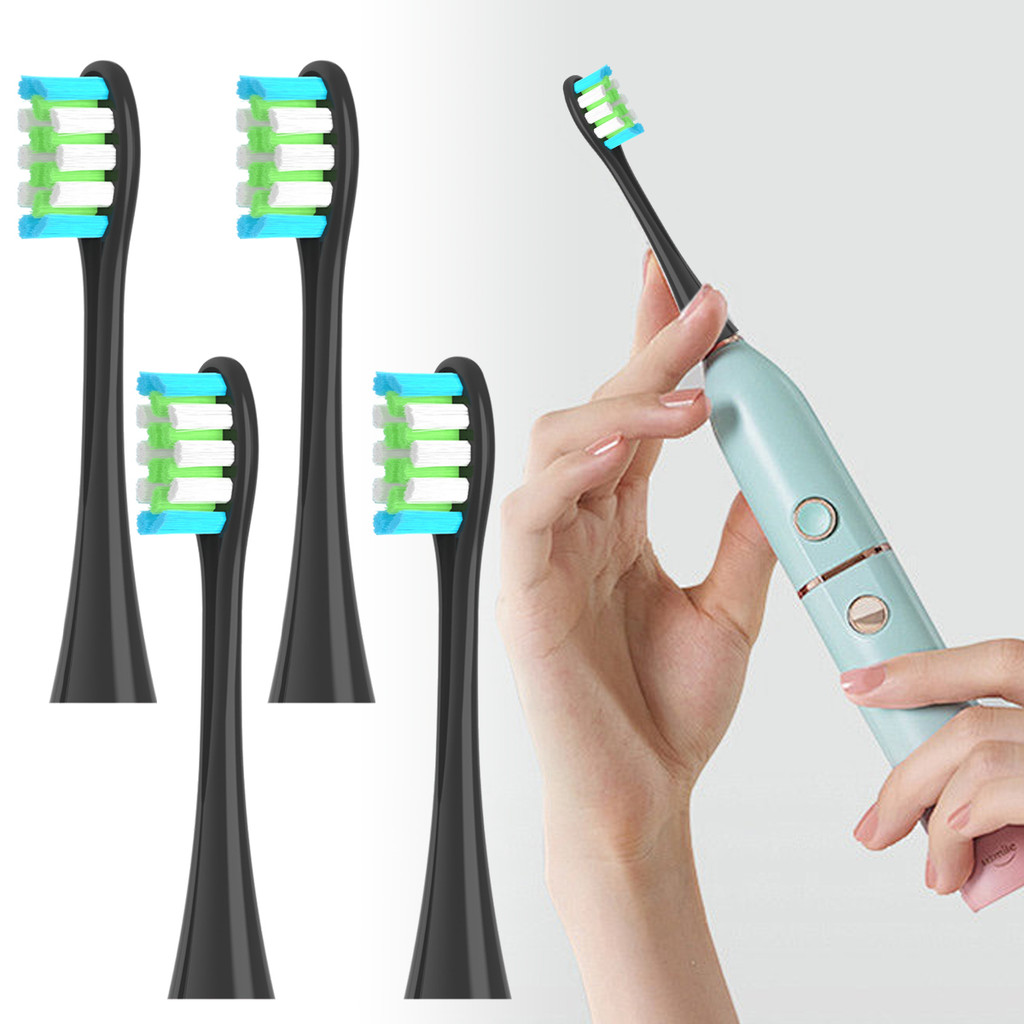 Aquafireo4ชิ้นเปลี่ยนหัวแปรงสีฟันสําหรับOclean one seแปรงสีฟันไฟฟ้าSoft DuPont Bristleหัวแปรงฟัน