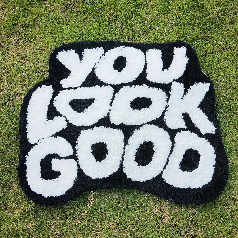 Tufted You Look Good Rug Custom Handmade Rug, Tufted Rug, Living Room Rug, Rug For Funny Bedroom, Cu