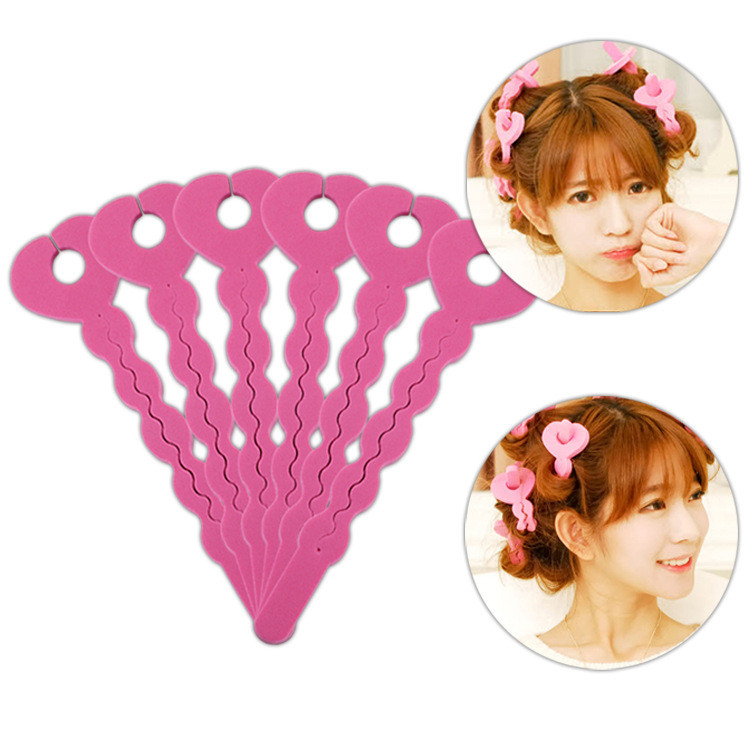 卷发棒美发工具睡美人发卷海绵条短发泡沫卷发器(个装)Hair curling stick hair tools sleeping beauty hair curling sponge strippap