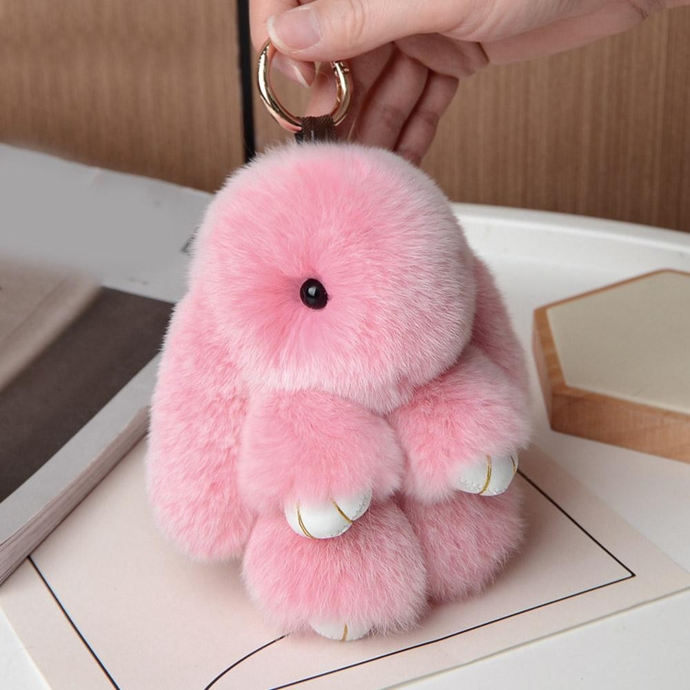 จี้กระต่ายน่ารักสไตล์ Otter ผมกระต่ายนุ่มๆ จากคอลเล็กชัน LIMERENCE O0g6