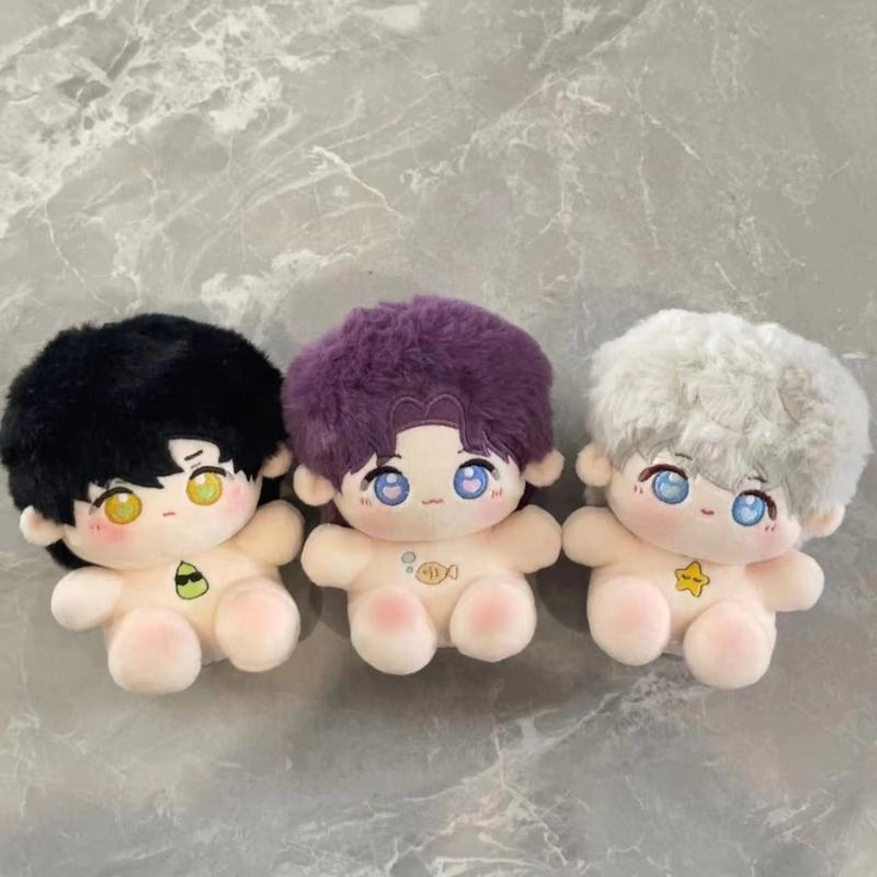 Love and Deepspace Game Merch Xavier, Rafayel, Zayne 11CM นั่งตุ๊กตาผ้าฝ้ายสั้น – PP Cotton Filled P
