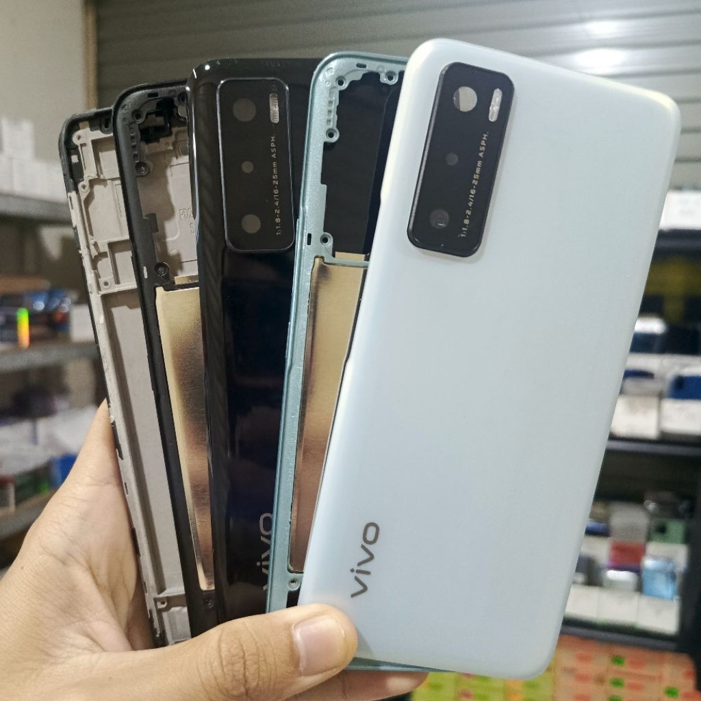 เคส Fullset Vivo V20 SE กรอบ + กรอบ + กรอบ + ประตูหลัง