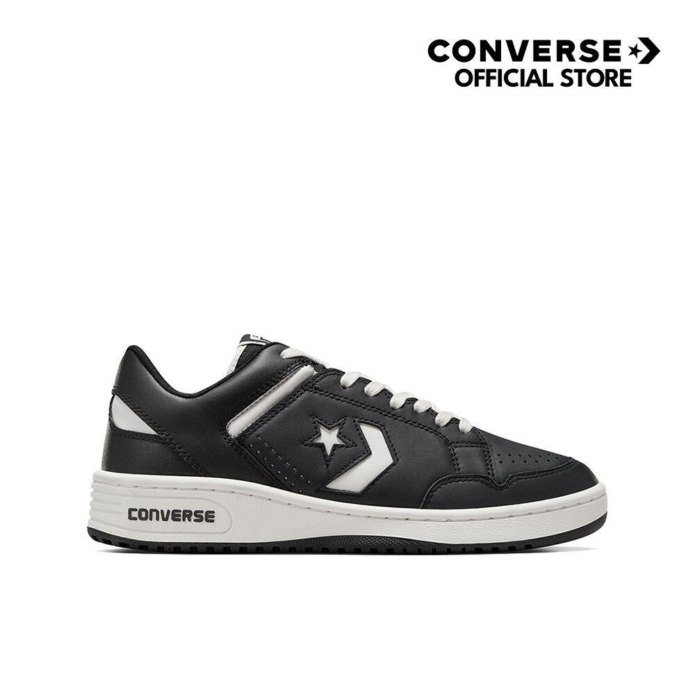 CONVERSE รองเท้า WEAPON SEASONAL COLOR LEATHER OX BLACK ผู้ชาย A12336CM_H4BKXX