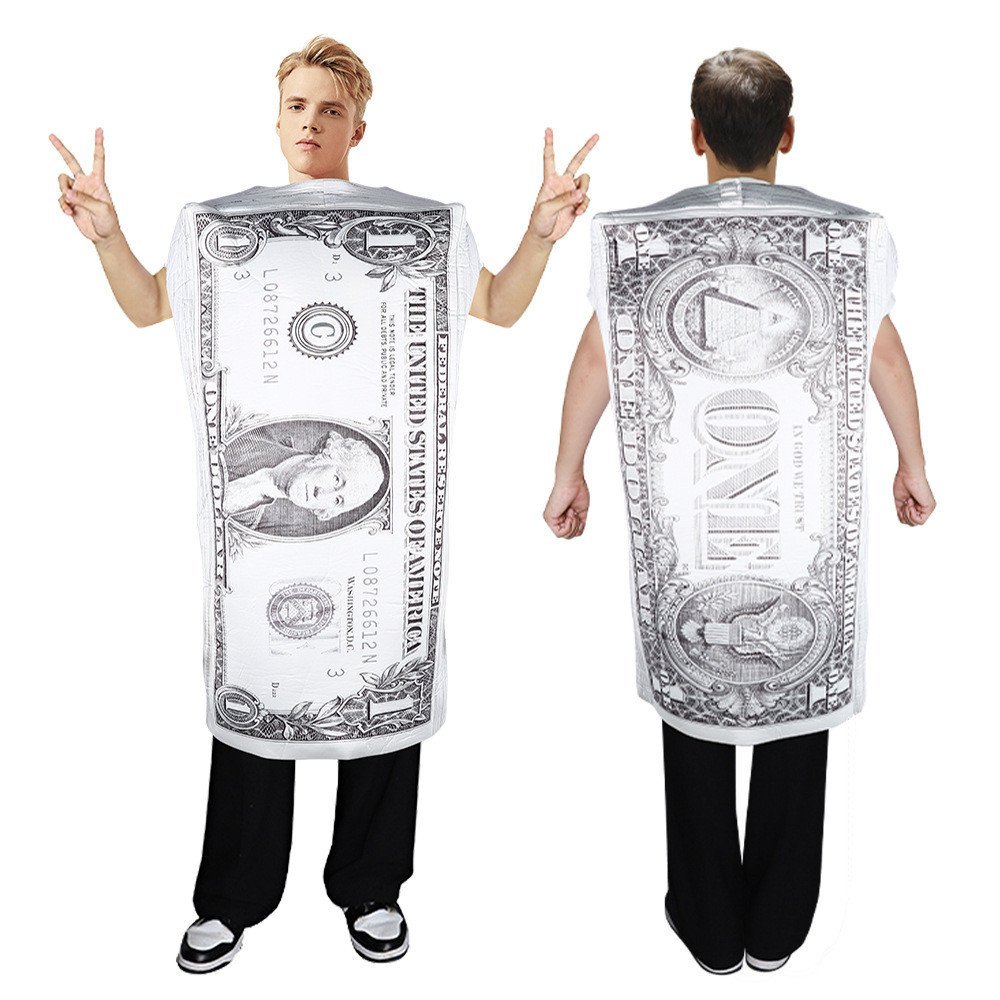 ชุดคอสเพลย์ Mona Lisa สำหรับกิจกรรม Halloween และ Campus ดีไซน์ลาย Mona Lisa ทำจากวัสดุเบาและสวมใส่ง